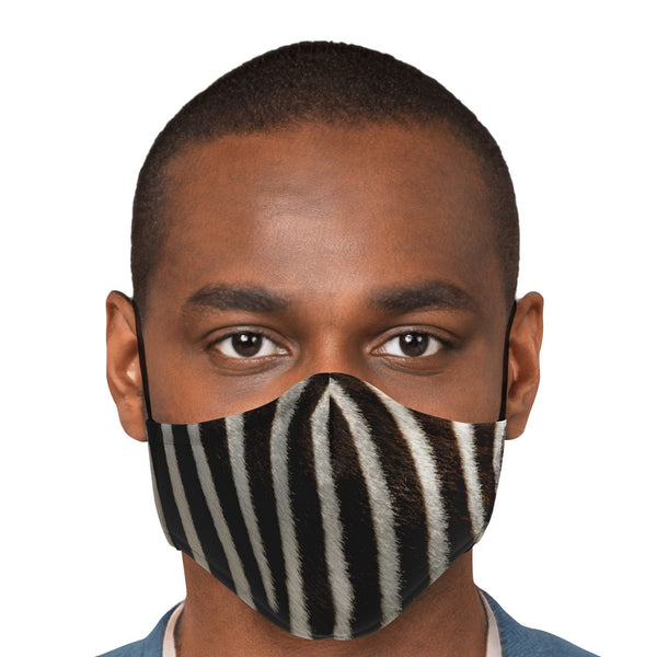 65 MCMLXV Unisex Zebra Print Face Mask - 65mcmlxv