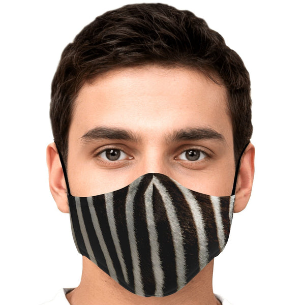 65 MCMLXV Unisex Zebra Print Face Mask - 65mcmlxv