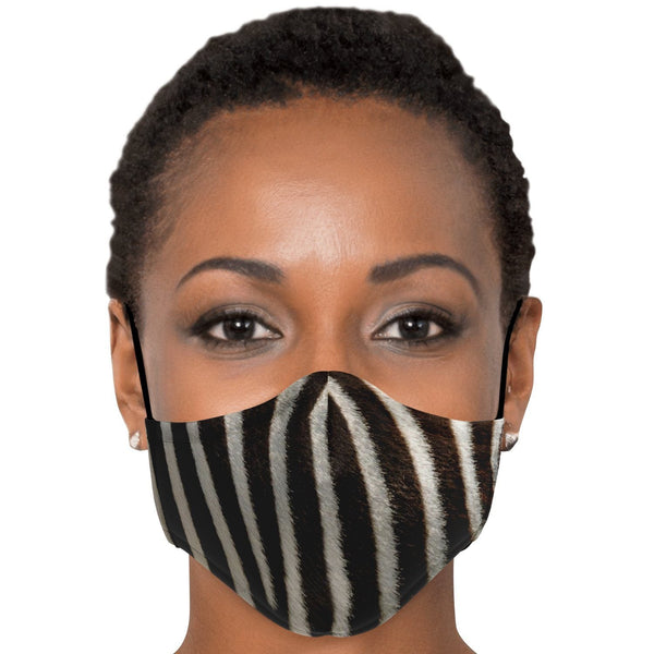 65 MCMLXV Unisex Zebra Print Face Mask - 65mcmlxv
