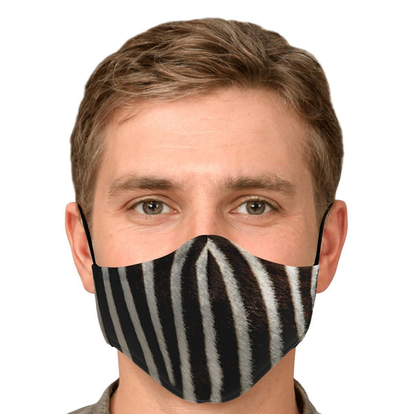 65 MCMLXV Unisex Zebra Print Face Mask - 65mcmlxv
