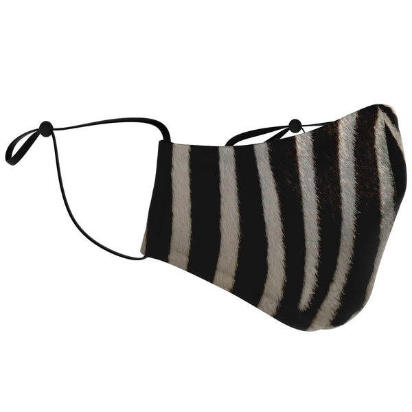 65 MCMLXV Unisex Zebra Print Face Mask - 65mcmlxv