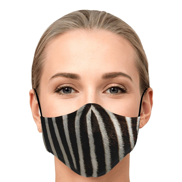 65 MCMLXV Unisex Zebra Print Face Mask - 65mcmlxv
