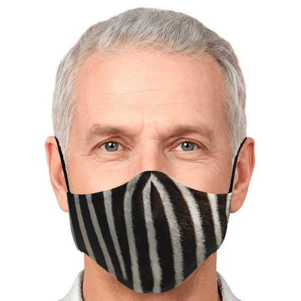 65 MCMLXV Unisex Zebra Print Face Mask - 65mcmlxv