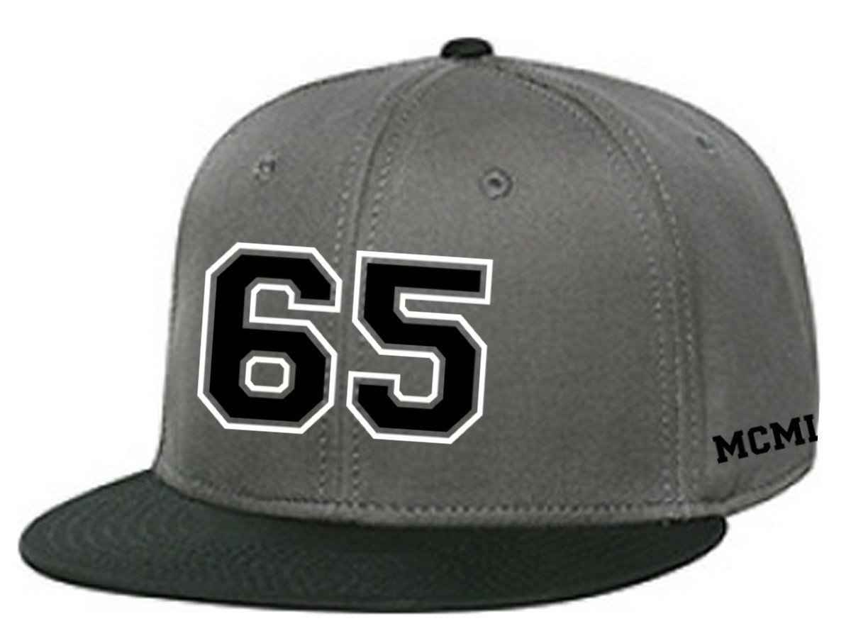65 MCMLXV Varsity 65 Logo 6 Panel 3-D Puff Embroidered Cap
