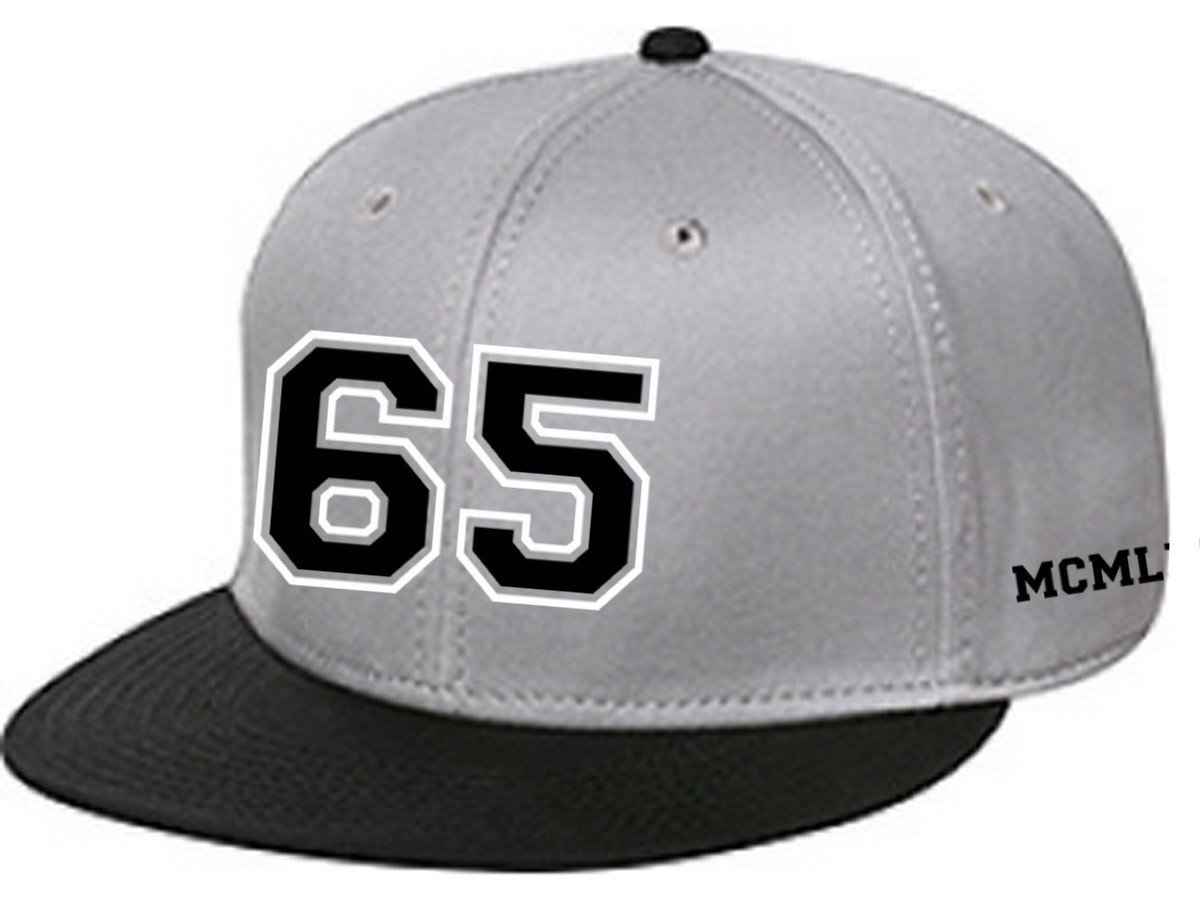 65 MCMLXV Varsity 65 Logo 6 Panel 3-D Puff Embroidered Cap