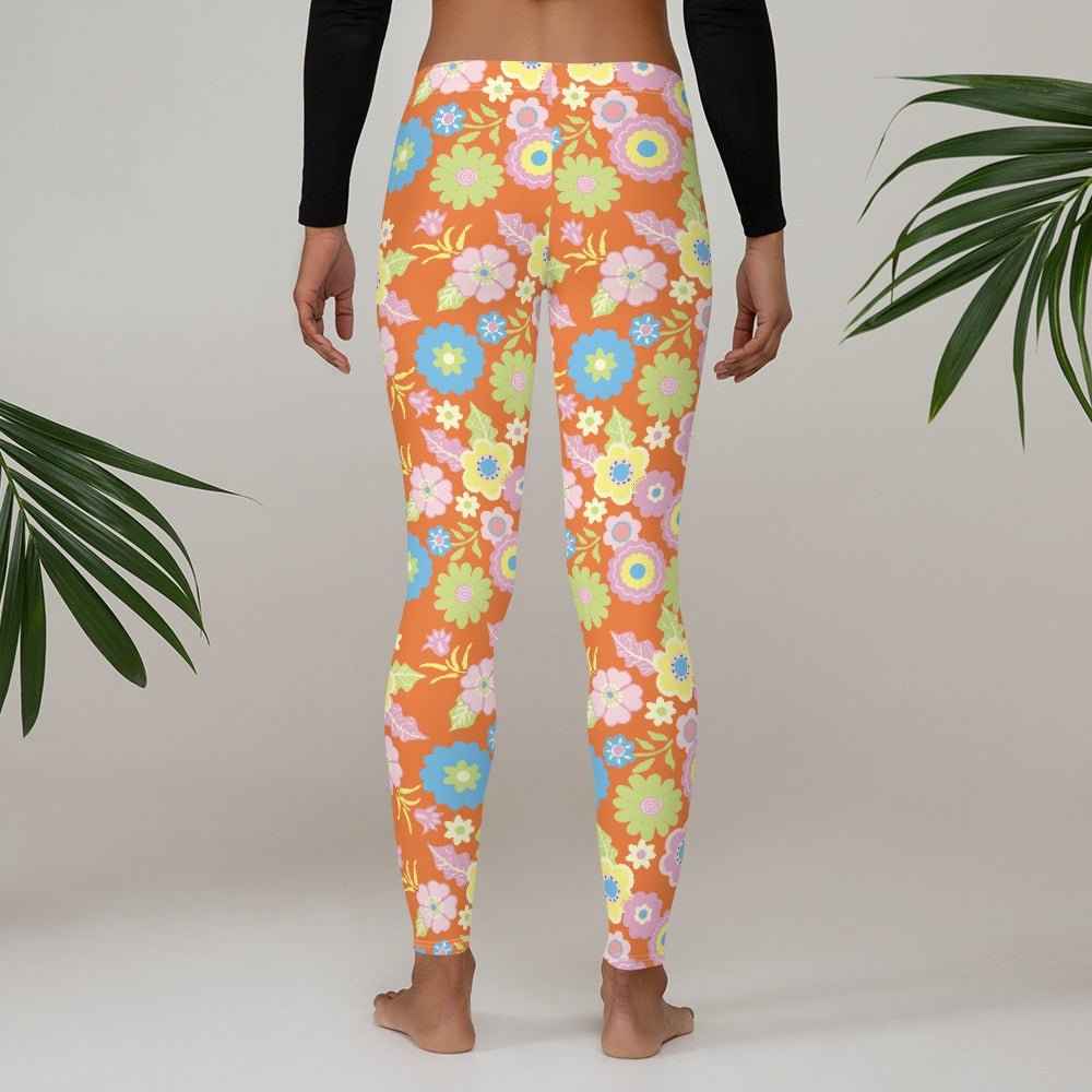 65 MCMLXV Women's 60s Floral Print Leggings