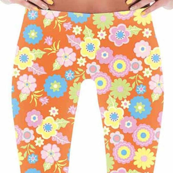 65 MCMLXV Women's 60s Floral Print Leggings - 65mcmlxv