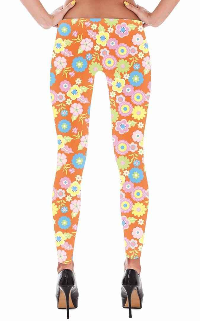 65 MCMLXV Women's 60s Floral Print Leggings