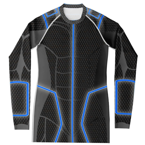 65 MCMLXV Women's ABBA Inspired Blue Avatar Rashguard - 65mcmlxv