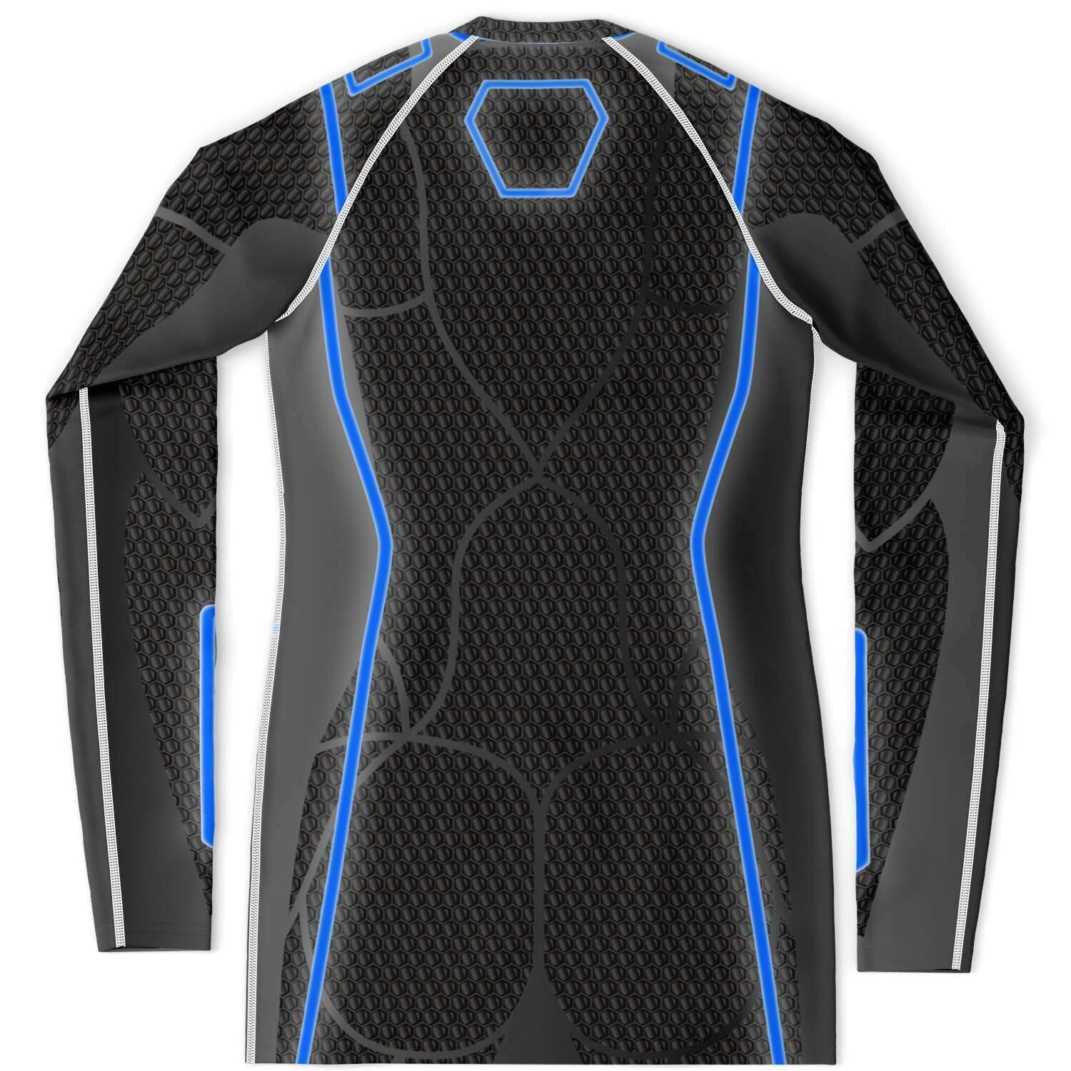65 MCMLXV Women's ABBA Inspired Blue Avatar Rashguard - 65mcmlxv