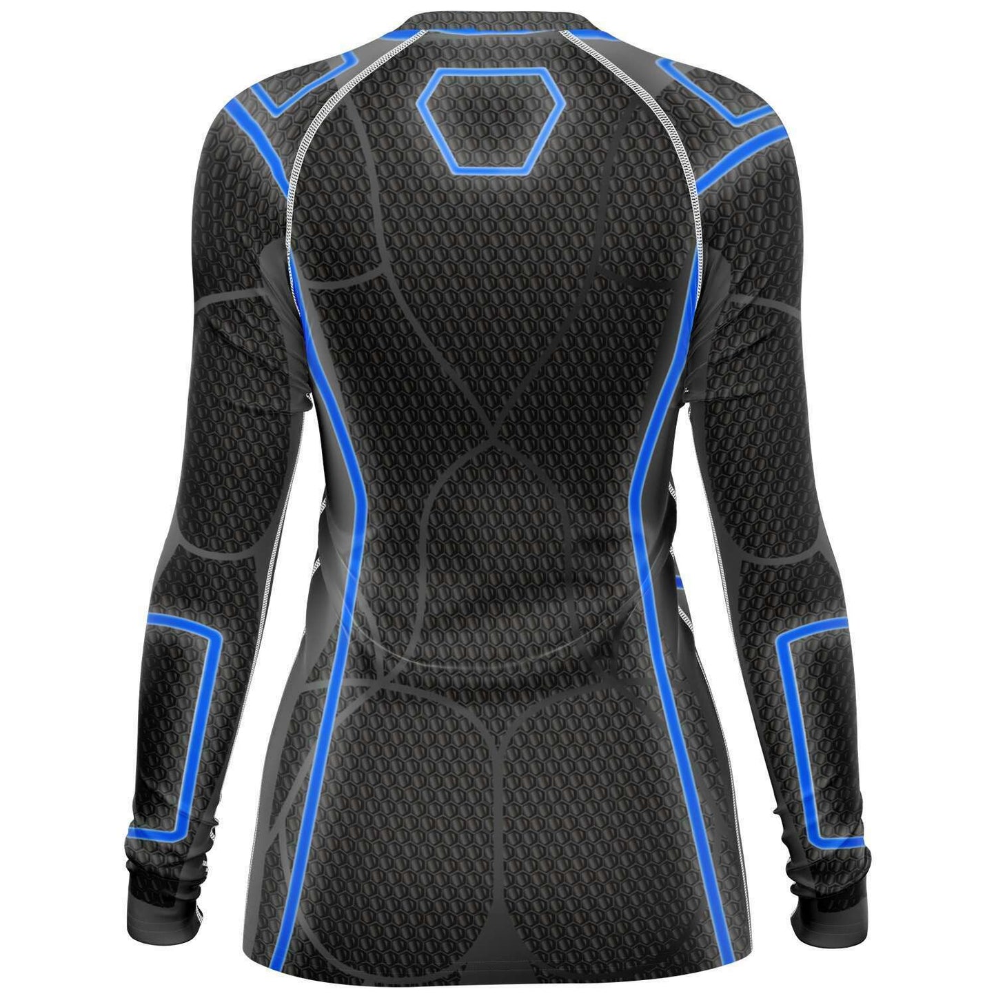 65 MCMLXV Women's ABBA Inspired Blue Avatar Rashguard - 65mcmlxv