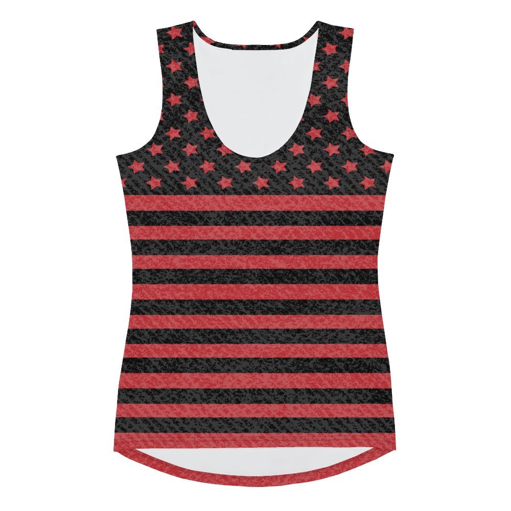 65 MCMLXV Women's Americana Red Flag Tank Top - 65mcmlxv