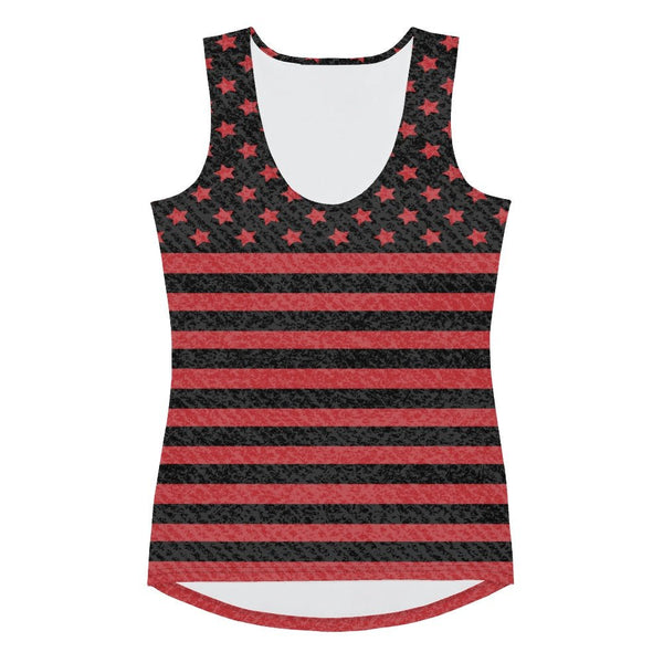 65 MCMLXV Women's Americana Red Flag Tank Top - 65mcmlxv
