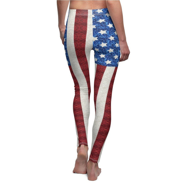 65 MCMLXV Women's Americana USA Flag Print Leggings - 65mcmlxv