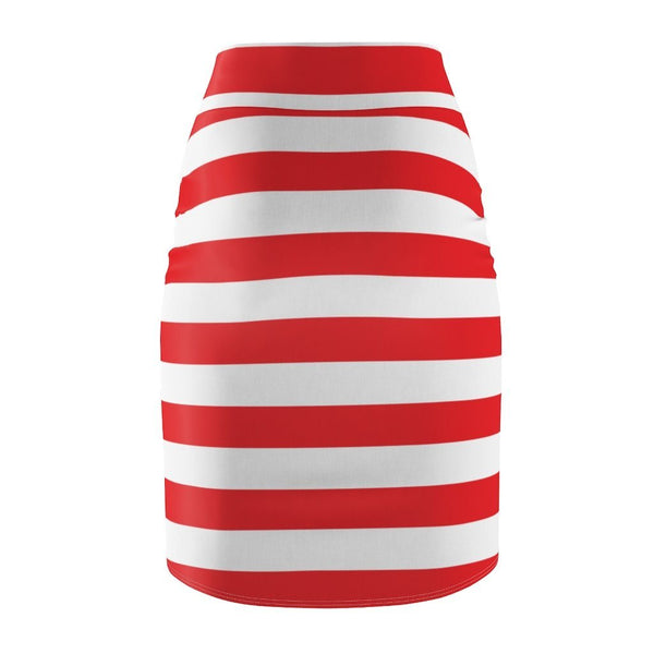 65 MCMLXV Women's Americana USA Flag Print Pencil Skirt - 65mcmlxv