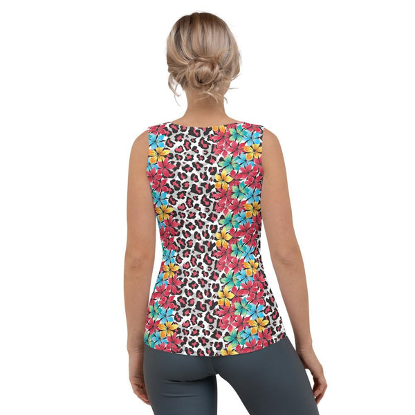 65 MCMLXV Women's Animal Floral Print Mix Tank Top - 65mcmlxv