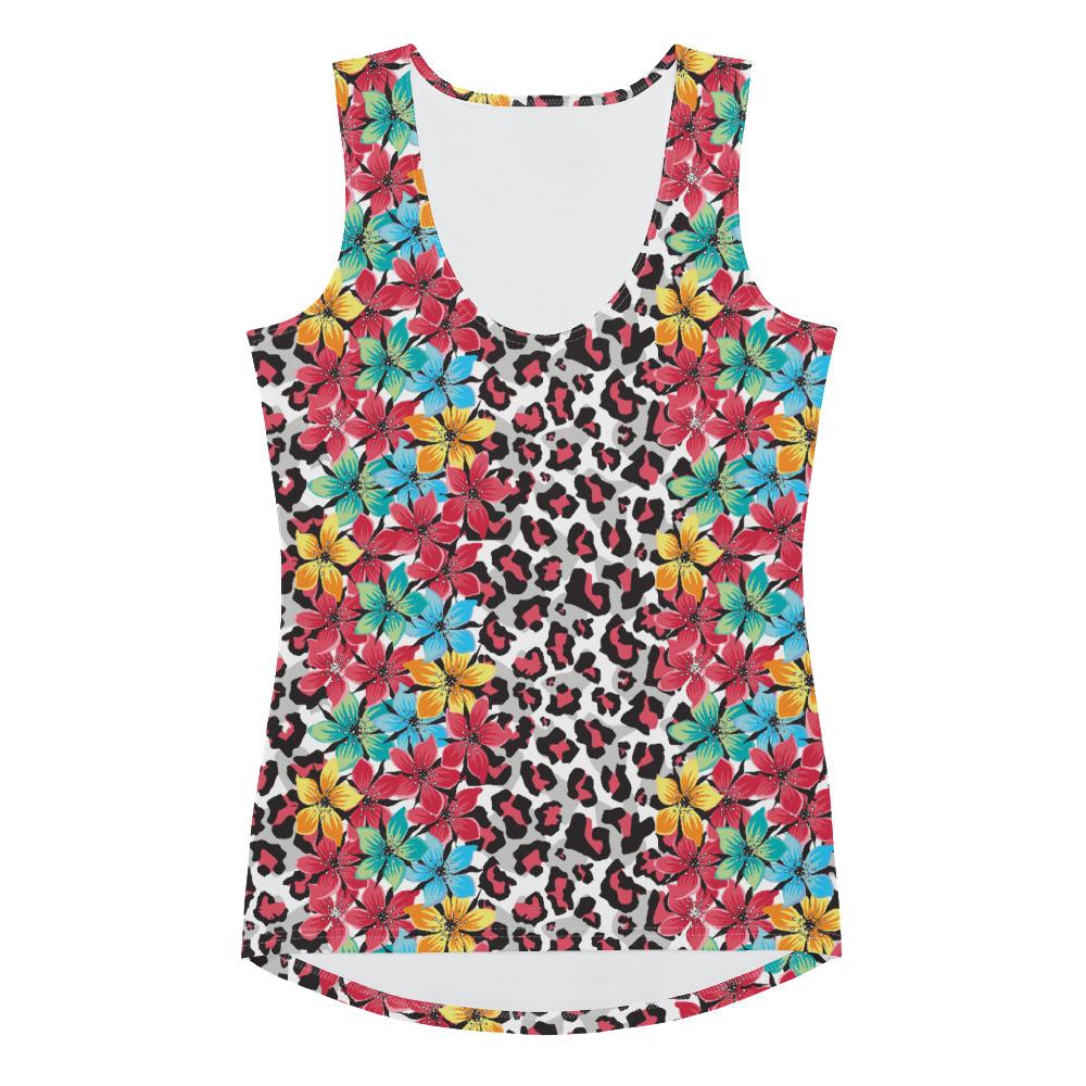 65 MCMLXV Women's Animal Floral Print Mix Tank Top - 65mcmlxv