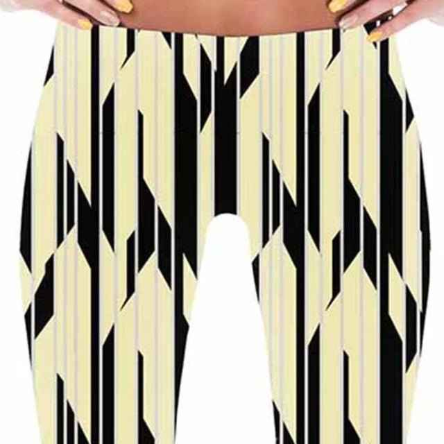 65 MCMLXV Women's Art Deco Print Leggings