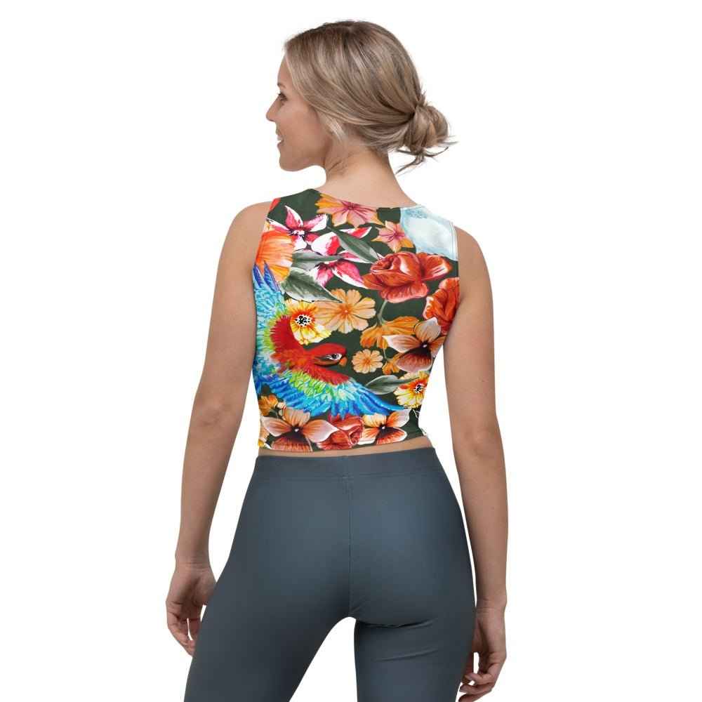 65 MCMLXV Women's Birds of Paradise Crop Top