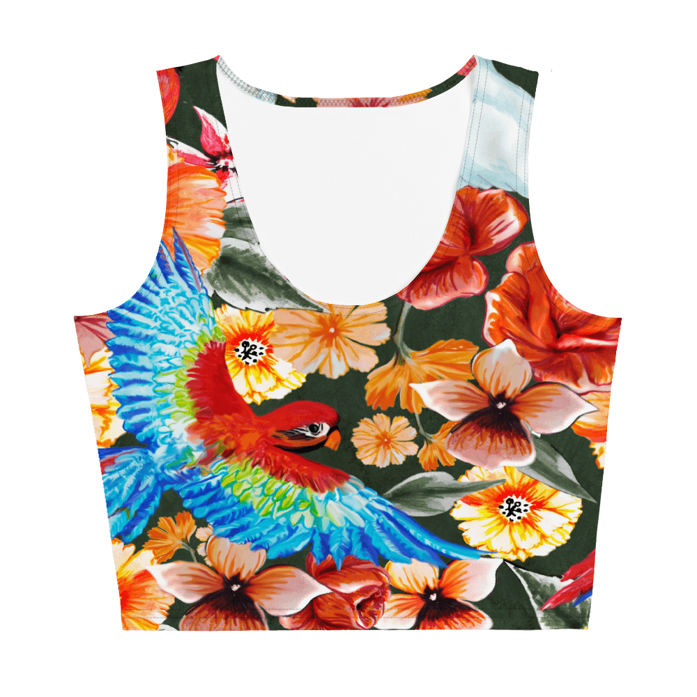 65 MCMLXV Women's Birds of Paradise Crop Top - 65mcmlxv