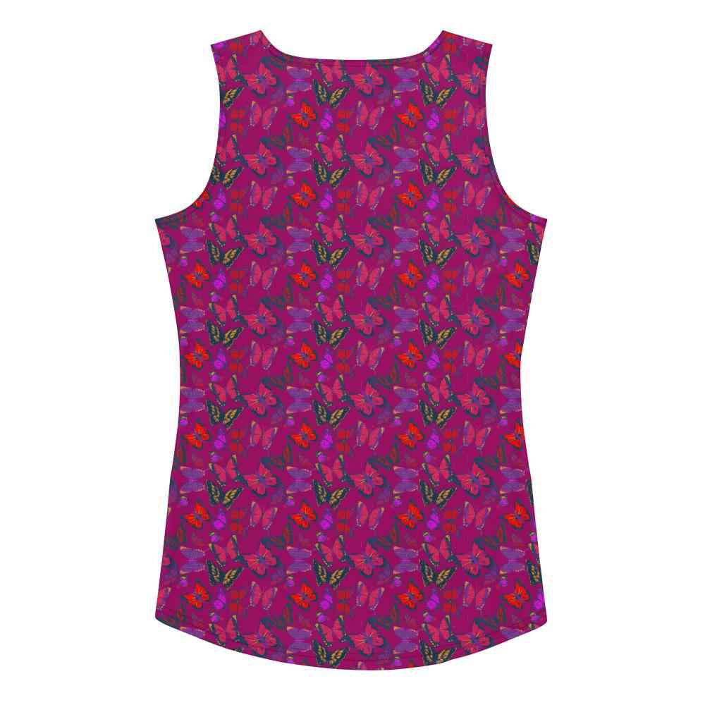 65 MCMLXV Women's Butterfly Jungle Print Tank Top