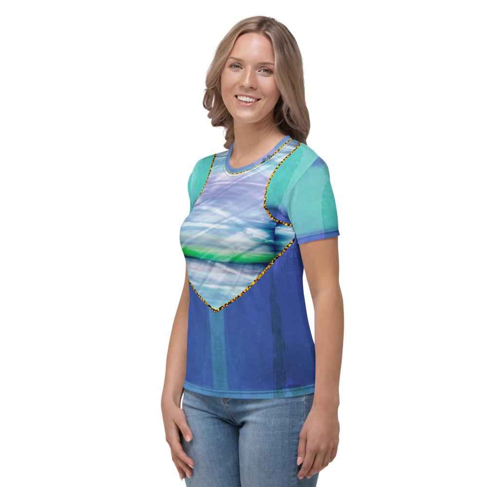 65 MCMLXV Women's Cosplay Harlow Holographic Print T-Shirt