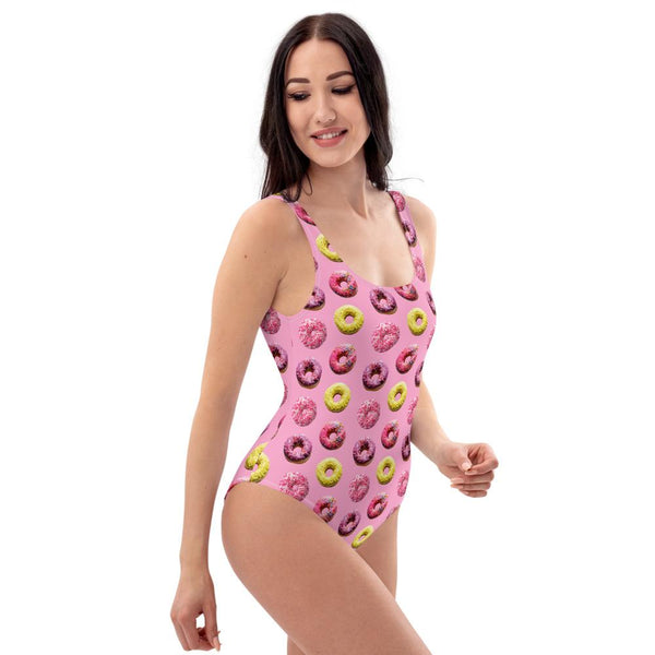 65 MCMLXV Women's Doughnut Toss Print 1 Piece Swimsuit - 65mcmlxv