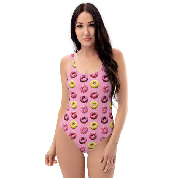 65 MCMLXV Women's Doughnut Toss Print 1 Piece Swimsuit - 65mcmlxv