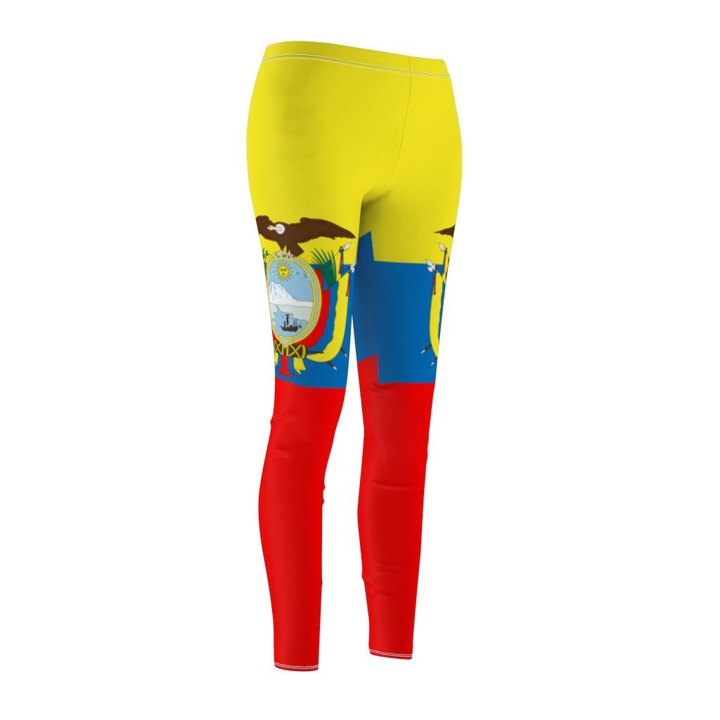 65 MCMLXV Women's Ecuador Flag Print Leggings - 65mcmlxv