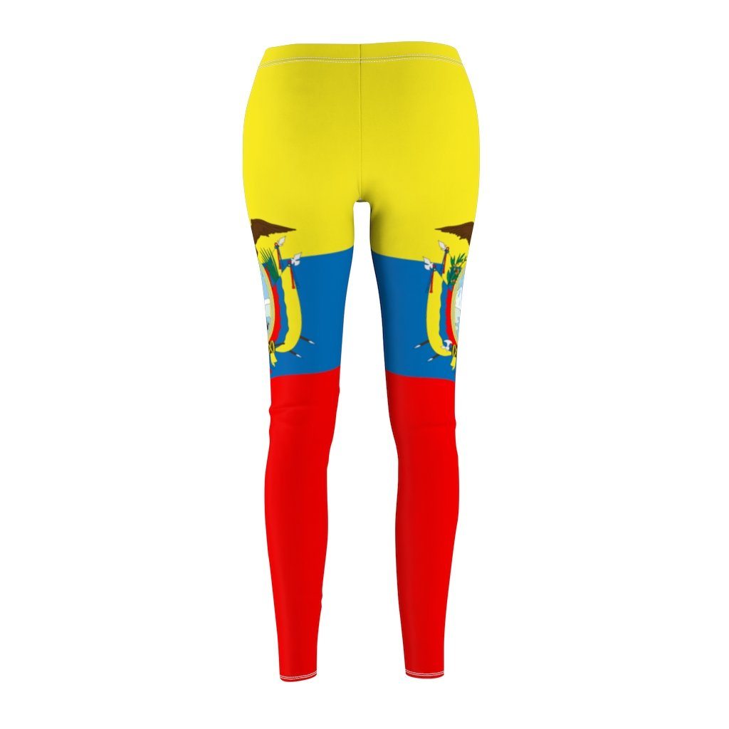 65 MCMLXV Women's Ecuador Flag Print Leggings - 65mcmlxv