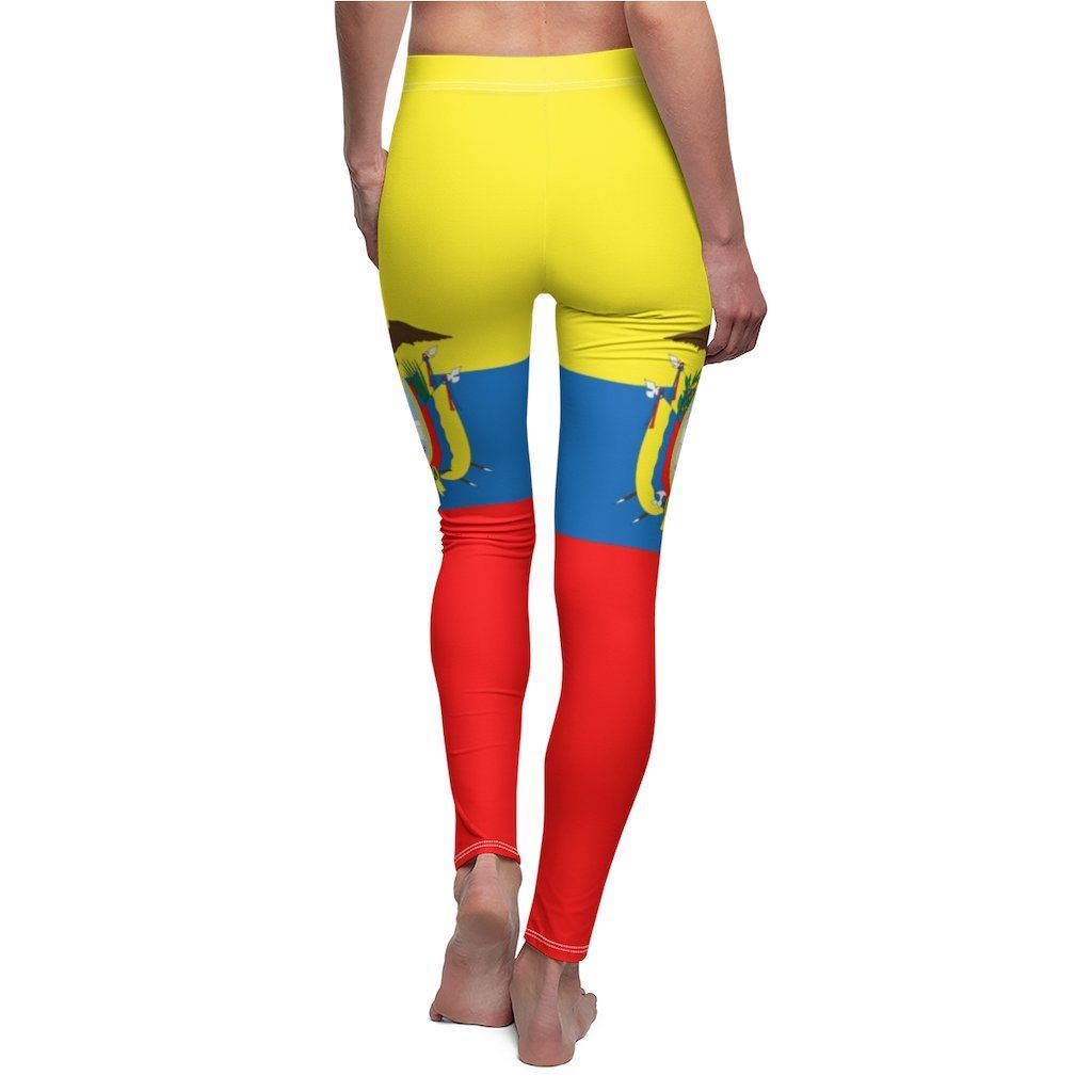 65 MCMLXV Women's Ecuador Flag Print Leggings - 65mcmlxv