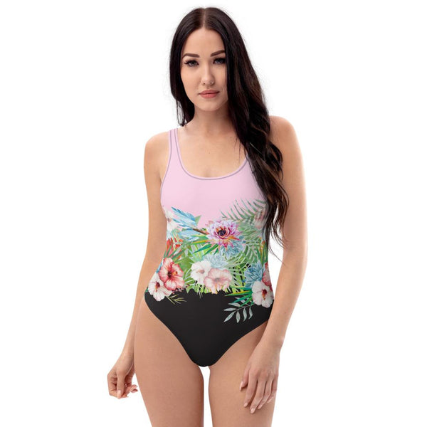 65 MCMLXV Women's Engineered Tropical Floral Print One - Piece Swimsuit - 65mcmlxv