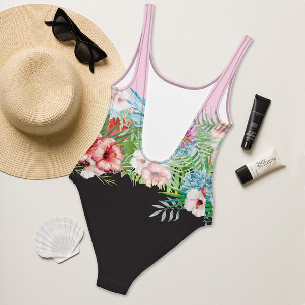 65 MCMLXV Women's Engineered Tropical Floral Print One - Piece Swimsuit - 65mcmlxv