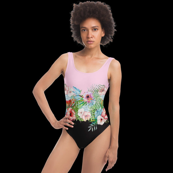 65 MCMLXV Women's Engineered Tropical Floral Print One - Piece Swimsuit - 65mcmlxv