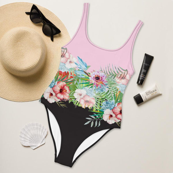 65 MCMLXV Women's Engineered Tropical Floral Print One - Piece Swimsuit - 65mcmlxv