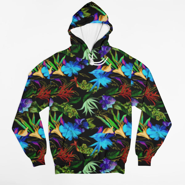 65 MCMLXV Women's Exotic Tropical Print Fleece Hoodie - 65mcmlxv