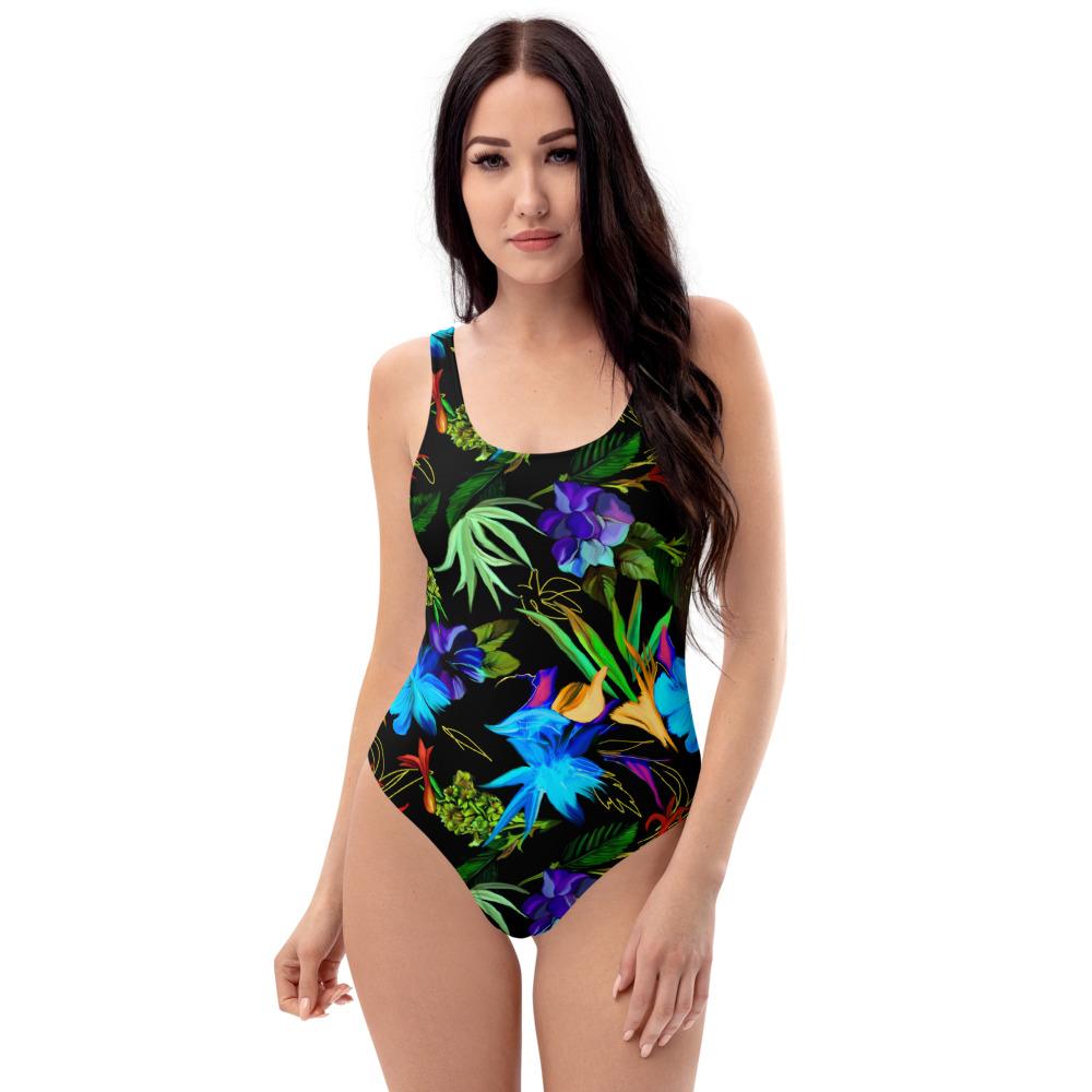 65 MCMLXV Women's Exotic Tropical Print One - Piece Swimsuit - 65mcmlxv