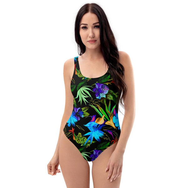 65 MCMLXV Women's Exotic Tropical Print One - Piece Swimsuit - 65mcmlxv