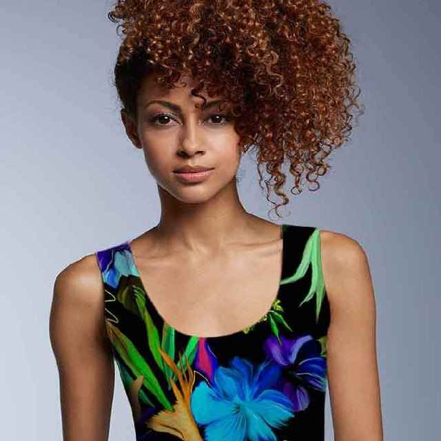 65 MCMLXV Women's Exotic Tropical Print Tank Top