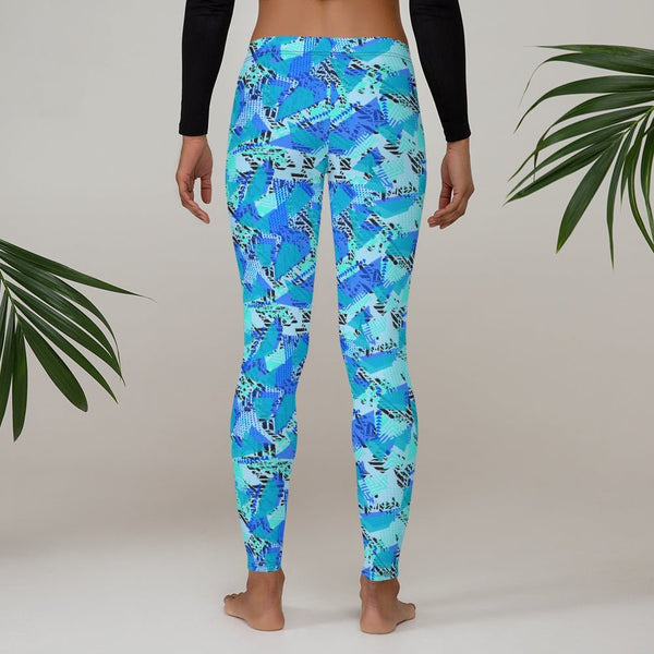 65 MCMLXV Women's Fractured Geo Print Leggings - 65mcmlxv