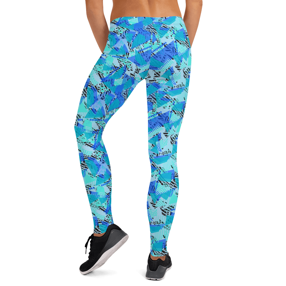65 MCMLXV Women's Fractured Geo Print Leggings - 65mcmlxv
