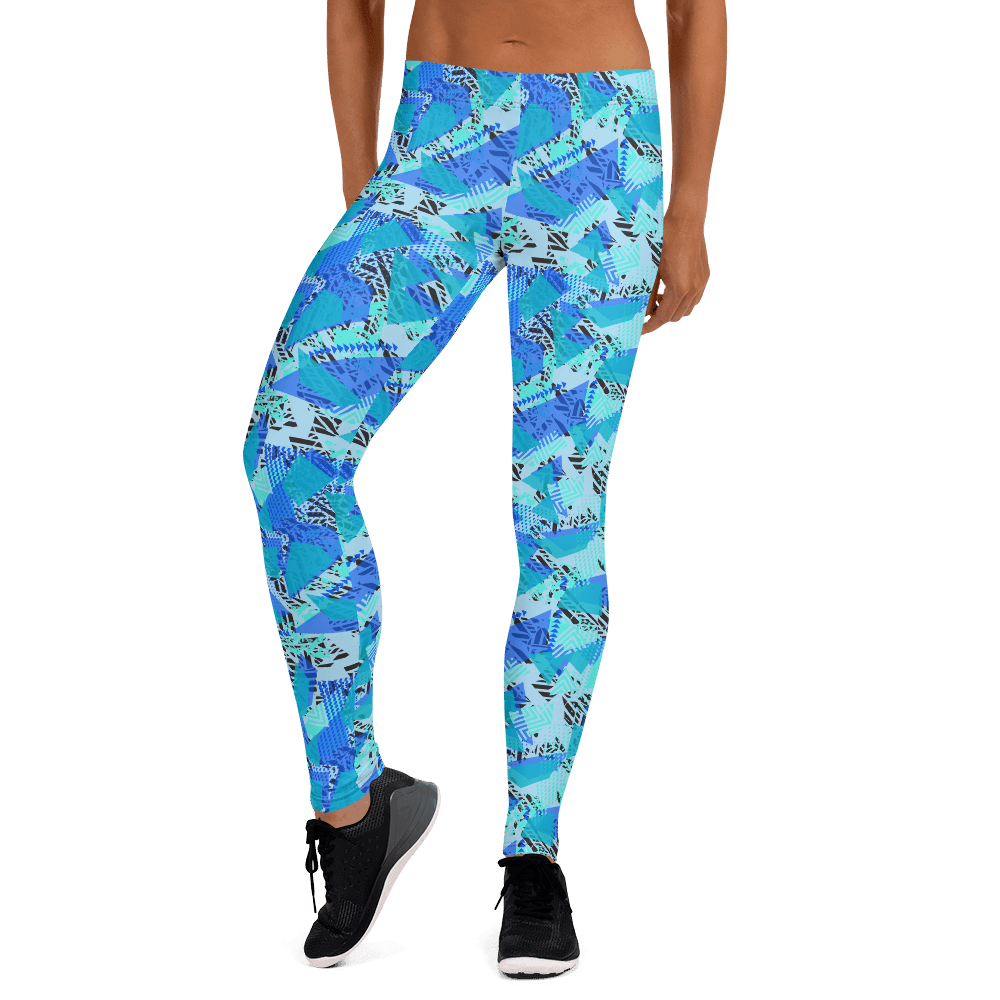 65 MCMLXV Women's Fractured Geo Print Leggings - 65mcmlxv