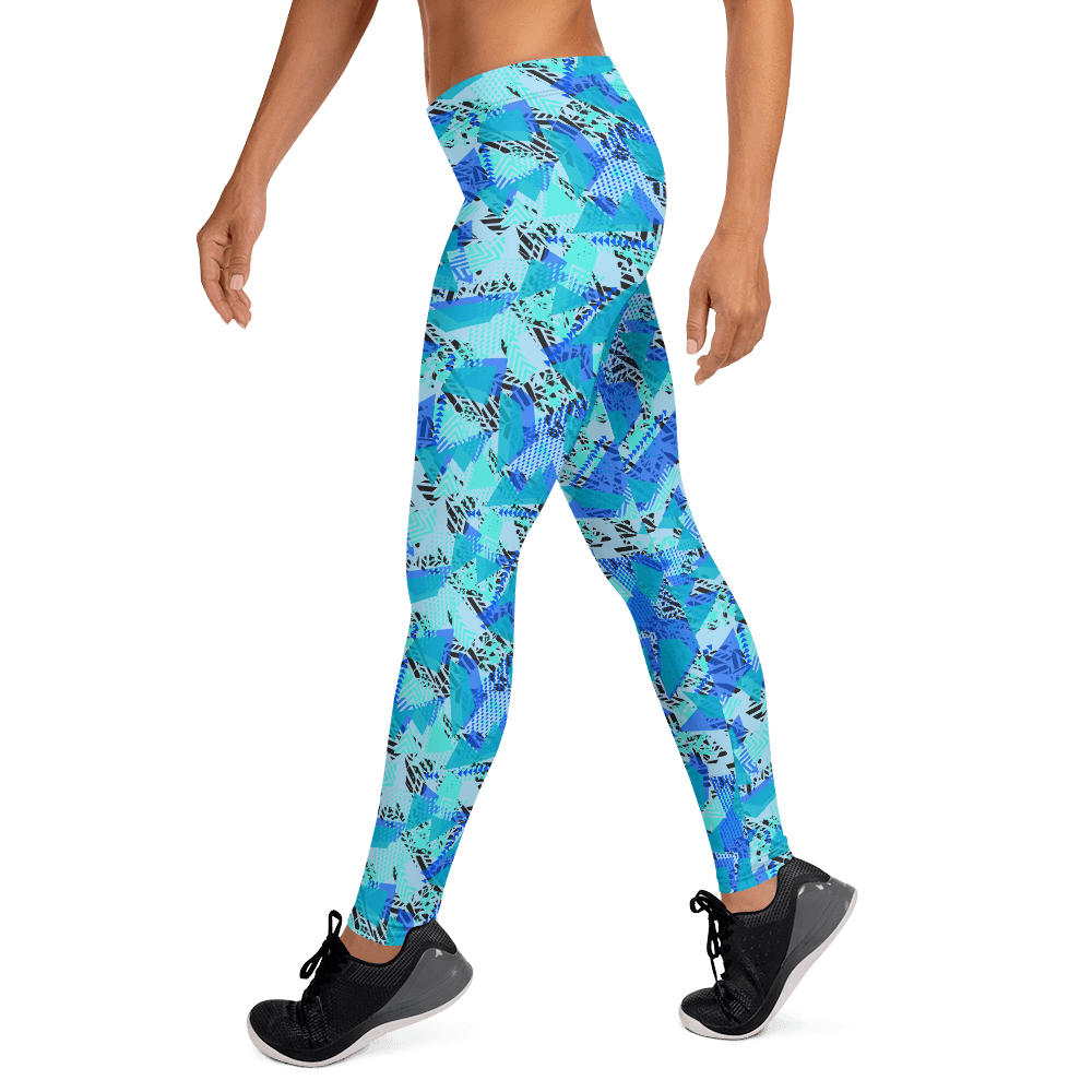 65 MCMLXV Women's Fractured Geo Print Leggings - 65mcmlxv
