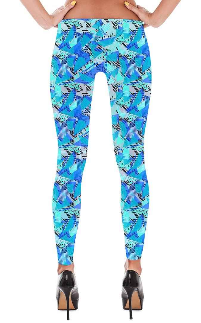 65 MCMLXV Women's Fractured Geo Print Leggings
