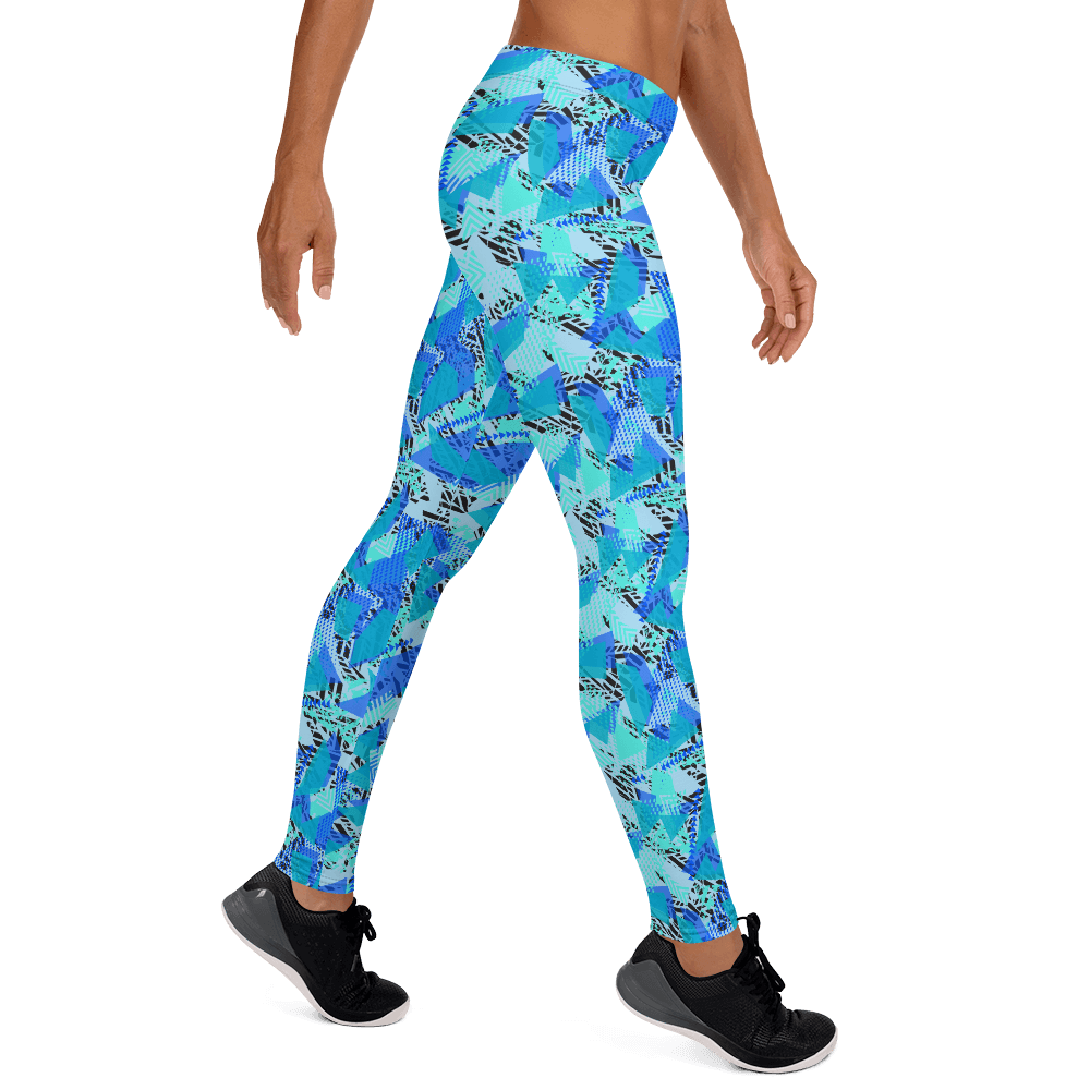 65 MCMLXV Women's Fractured Geo Print Leggings - 65mcmlxv