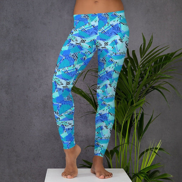 65 MCMLXV Women's Fractured Geo Print Leggings - 65mcmlxv