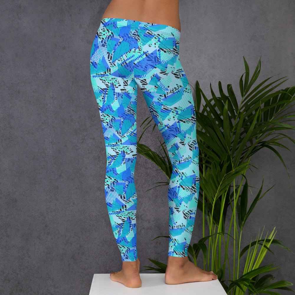 65 MCMLXV Women's Fractured Geo Print Leggings