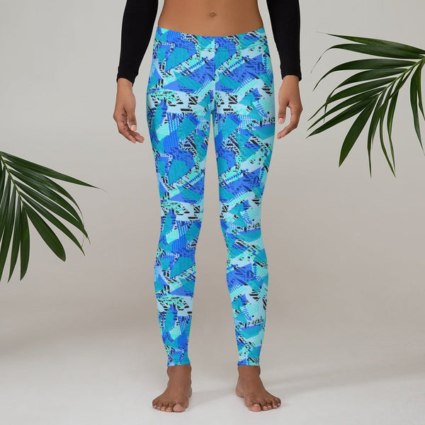65 MCMLXV Women's Fractured Geo Print Leggings - 65mcmlxv