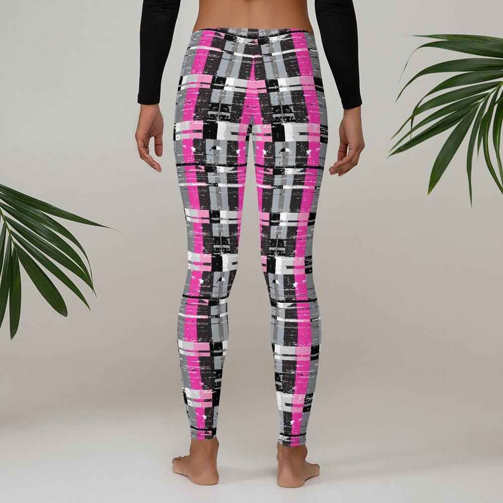 65 MCMLXV Women's Fractured Stripe Print Leggings