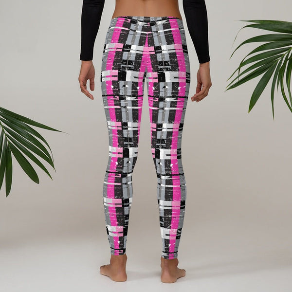 65 MCMLXV Women's Fractured Stripe Print Leggings - 65mcmlxv